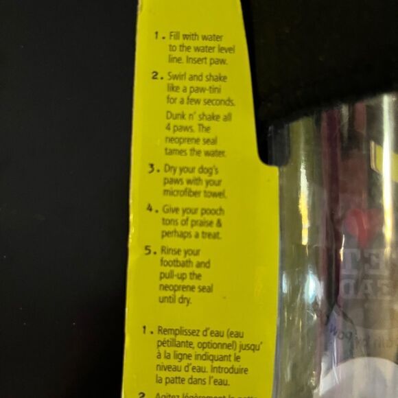 NEW I Love Pet Head Dirty Paws FootโBath - Picture 6 of 9